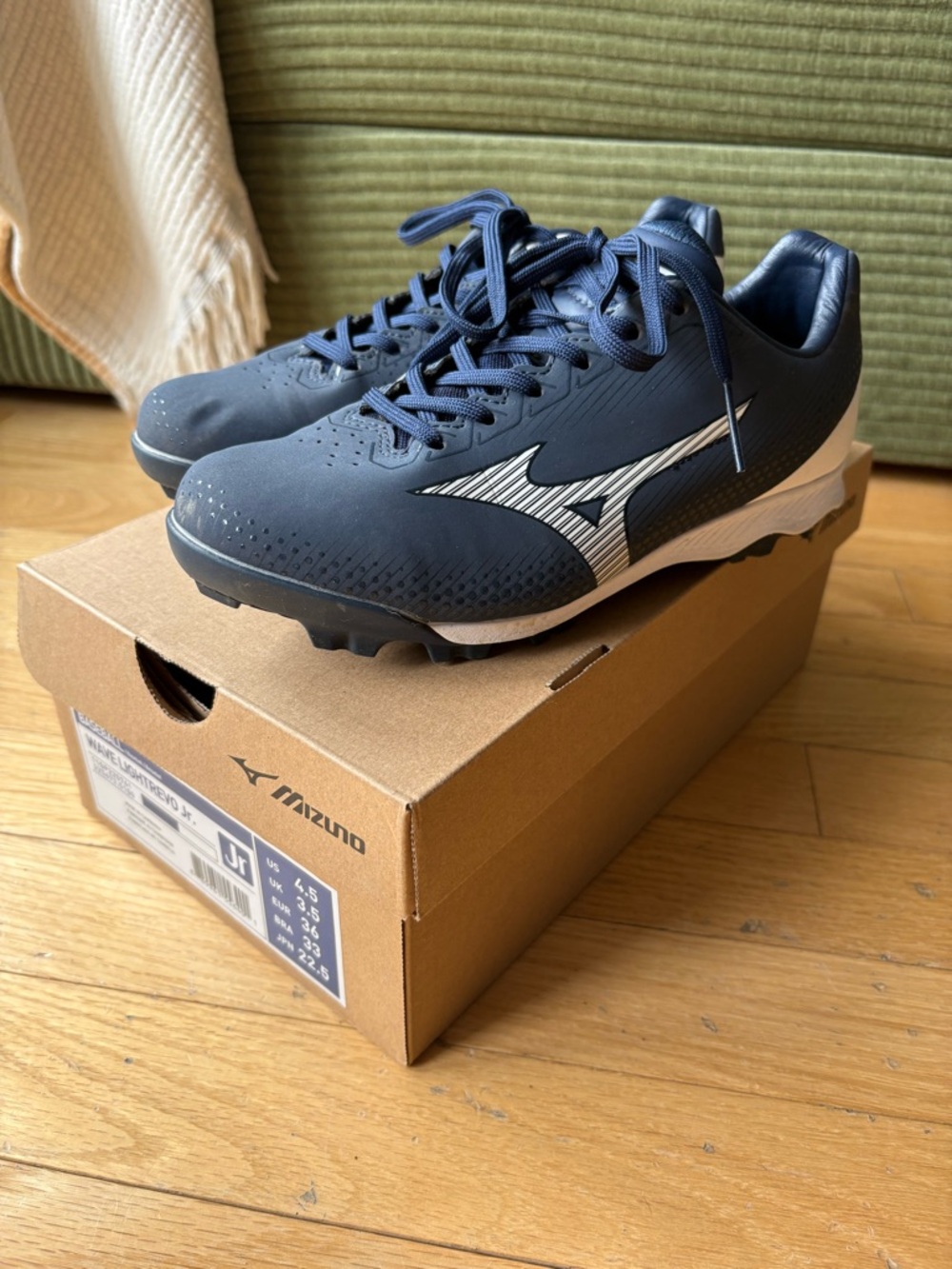 Boys Mizuno Baseball Shoes Cleats